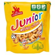 Lajkonik Junior Wesołe Literaki Crackers 120 g