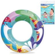 Bestway Nafukovací kruh na plávanie DELFIN 51c 36113