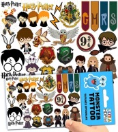 UMÝVAJÚCE DOČASNÉ TETOVANIE PRE DETI HARRY POTTER ORIGINÁLNE DIZAJNY