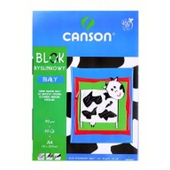 Podložka na kreslenie biela A4 Canson 90G 20k 100302694