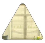 Akryl ZRKADLO trojuholník 10x8,8 cm LZ-93