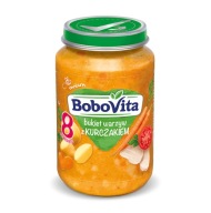 BoboVita večerná kytica zeleninová s kuracím mäsom 190g