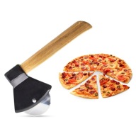 Nôž na rezanie PIZZY, Vrúbkovaná sekera, AX