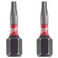 MILWAUKEE SHOCKWAVE BIT TX8 25mm 2ks.