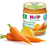HiPP BIO Mladá mrkva so zemiakmi, 125 g