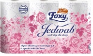 FOXY TOALETNÝ PAPIER MÄKKÝ A JEMNÝ HODVÁB, TROJVRSTVOVÝ, 8 VALCOV