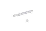 Neodymový tanierový magnet MPŁ 5x5x5 N38, sada 25 kusov