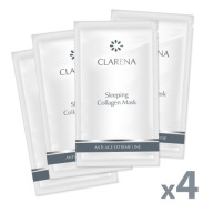 Kolagénová maska ​​na spanie Clarena 4 ks