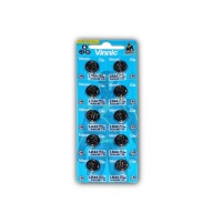 10 x L1154F Vinnic AG13 G13 A76 LR44 V13GA batéria