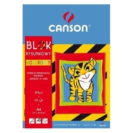FAREBNÝ BLOK 10 farieb A4 Canson
