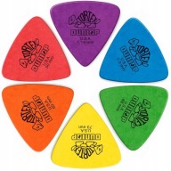 DUNLOP TORTEX SÚPRAVA TROJUHOLNÍKOVÝCH KOCK 6 KS - RÔZNE VEĽKOSTI