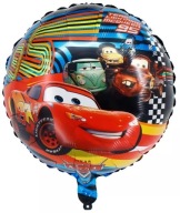 FÓLIOVÉ BALÓNOVÉ AUTÍČKY ZIGZAG MCQUEEN NARODENINY 45cm Z7