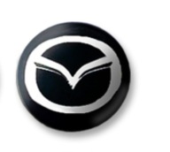 NÁLEPKA NA KĽÚČ A INÝ ZNAK MAZDA 14mm