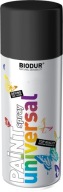 FARBA SPREJ LESK ČIERNA BIODUR RAL 9005 400ml