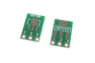 SOT223/SOT89 DOSKA PRE DIP 3 ADAPTÉR 2 KS