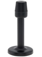 NÁRAZ NÁRAZ ZARÁŽKA ZARÁŽKA DVERÍ ČIERNA OCEL 76mm*38mm