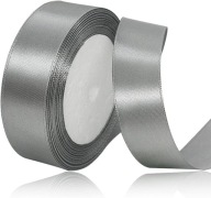 Strieborná saténová stuha 20mm/23m