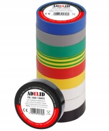 10 KS PEVNÁ PVC IZOLAČNÁ PÁSKA VODEODOLNÁ