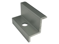 KONCOVÁ SVORKA BOČNÁ RÚČKA PV 30 MM STRIEBORNÁ 1 KS