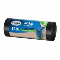 GROSIK VRECIA NA ODPAD LD 120L (10) ČIERNA