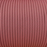 Dynamické lano Tendon Smart Lite 9,8 mm V METROCH, dĺžka 1 m, červená, šedá