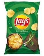 LAY'S LAYS Zemiakové lupienky Zelená cibuľa Zelená cibuľa 200g