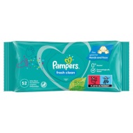 Pampers Fresh Clean vlhčené obrúsky 52 KS