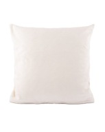 Obliečka na vankúš 40x40 Velvet Krémový zamat