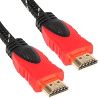 HDMI 2.0 kábel FULL HD UHD 4K 3D BRAIDED 1m