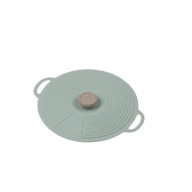 Silikónová pokrievka na hrniec, panvicu, misu, Altom Design, šalvia, 20,5 cm