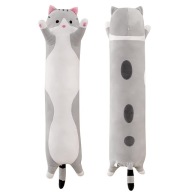 VANKÚŠEK DLHÝ CAT MASKOT MASKOT PLYŠOVÁ HRAČKA 50 CM XL