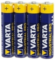 4xVarta Industrial AAA/LR3 alkalická batéria