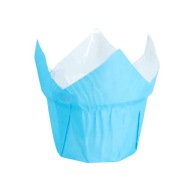 Modré košíčky na muffiny oslava 20. narodenín
