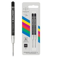 PARKER ORIGINÁLNA NÁPLŇ BALLPOINT EKONOMICKÁ ČIERNA 2 KS