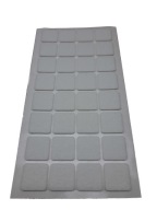 PLSTENÉ PODLOŽKY PRE BIELÝ NÁBYTOK 25X25 PREMIUM