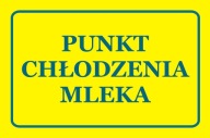 Nie 47 VÝSTRAŽNÁ TABUĽA BOD CHLADENIA MLIEKA