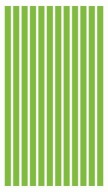 Nálepky na motorku STRIPES 30cm Svetlozelená