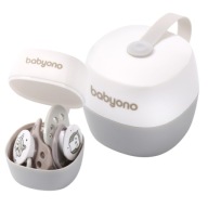 Puzdro na cumlík BABYONO NATURAL WHITE