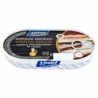 Losos ÚDENÉ ŠPROTY ZIMNÉ ŠPROTY V OLEJU Losos Ustka 0,17 kg