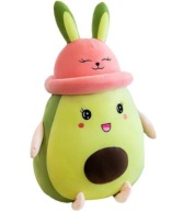 Avokádový maskot, plyšová hračka, plyšová hračka, XL VANKÚŠ