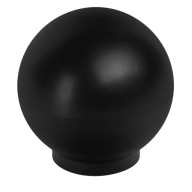 Nábytková kľučka K1 Knob Ball Matt Black + skrutky