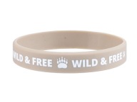 Silikónový náramok - Wild & Free
