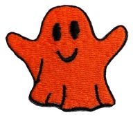 NÁPATCH THERMO APLIKÁCIA GHOST ORANGE 5 cm
