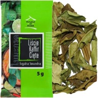 Sušené listy kafírovej limetky rezané 5g HOUSE ASIA