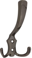 Nástenný stojan na šaty CELEBES BLACK NICKEL