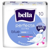 Bella Perfecta Ultra Blue hygienické vložky 10 ks. ULTRA TENKÝ