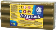 Plastelína 1kg Astra Olive