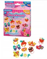 Farebné lesklé prstene Aquabeads