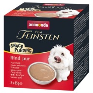 Animonda VF Snack Puding pre psov 3x85g HOVÄDZIE MÄSO
