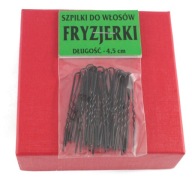KOLÍČKY, ČIERNA, 4,5 CM, 20 kusov